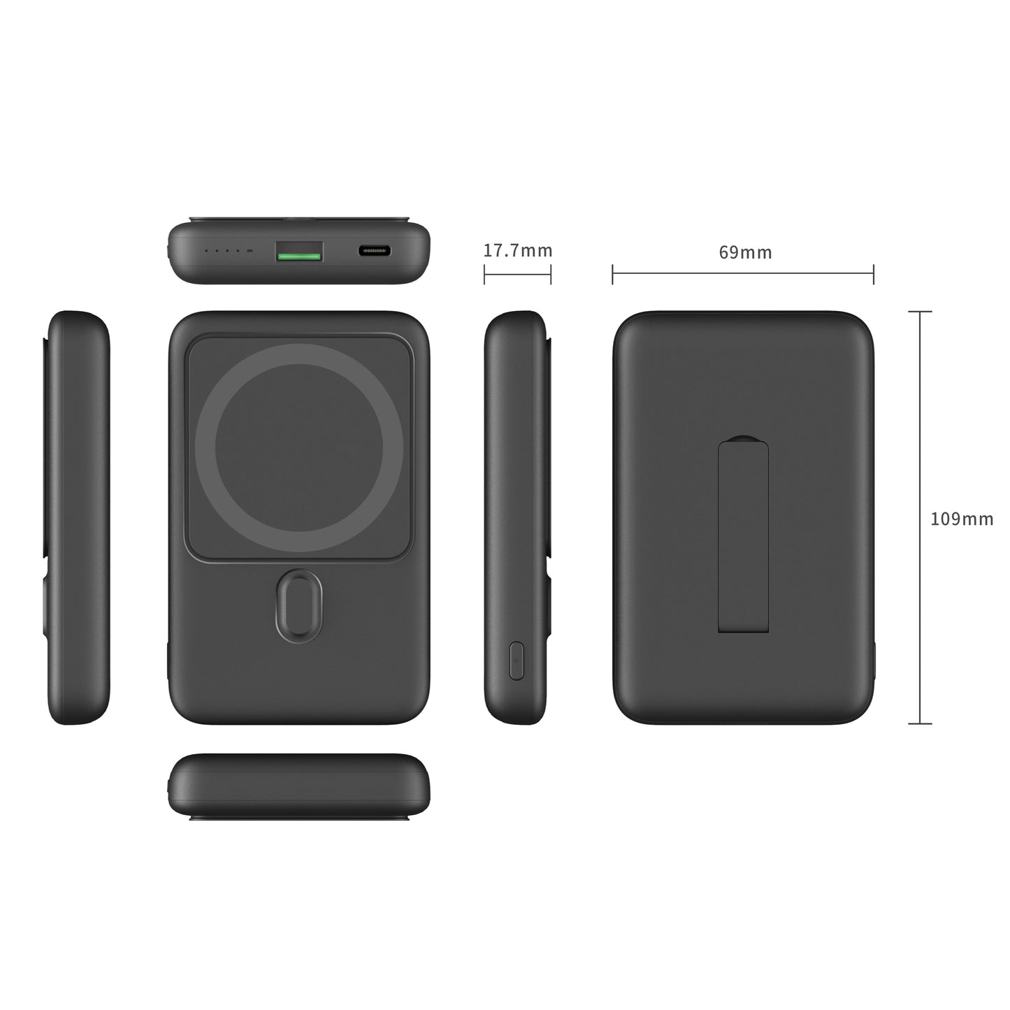 S1032 10000mAh Magnetic Wireless Power Bank