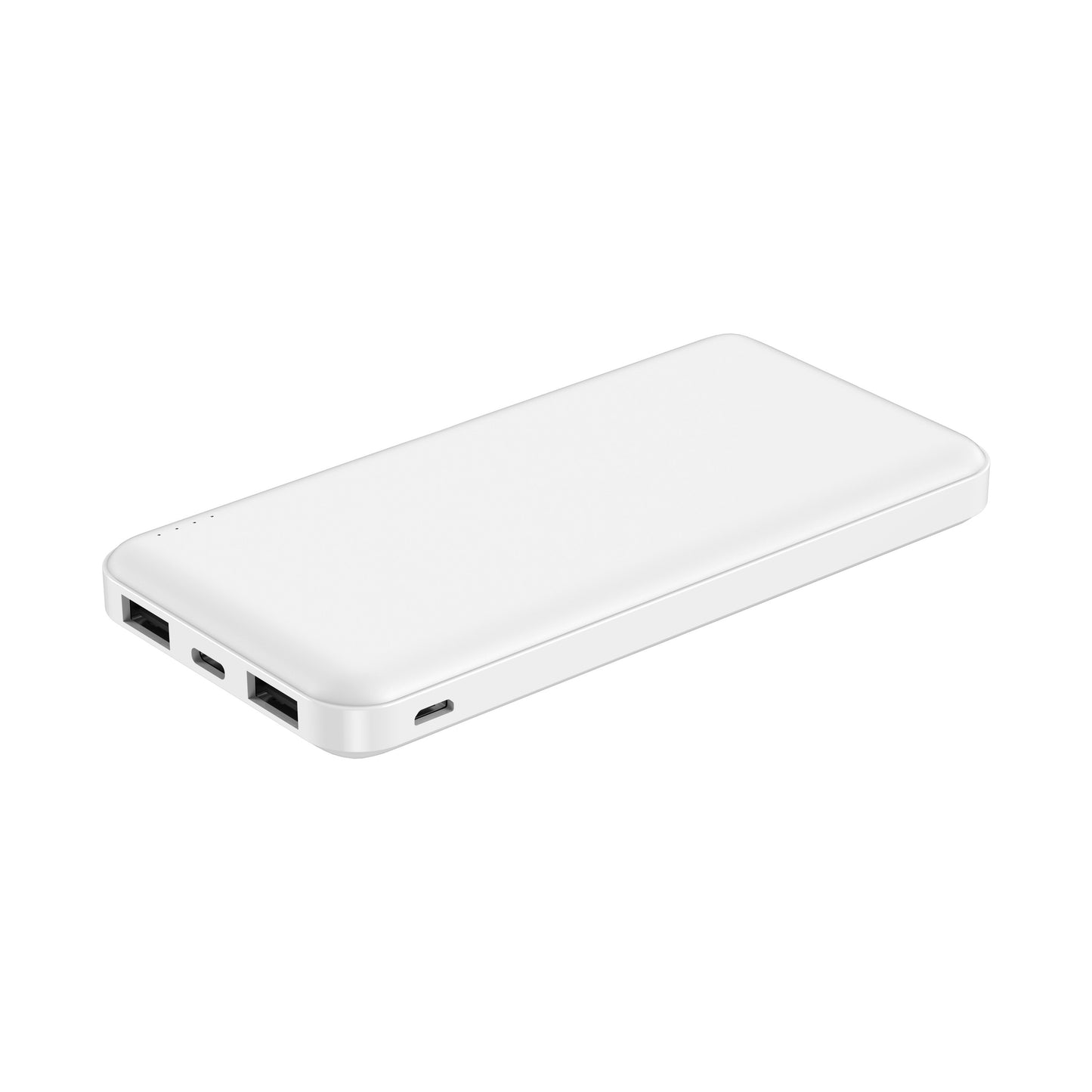 S1051 10000mAh Ultraslim quick charger with dual USB output & Type-c micro input power bank