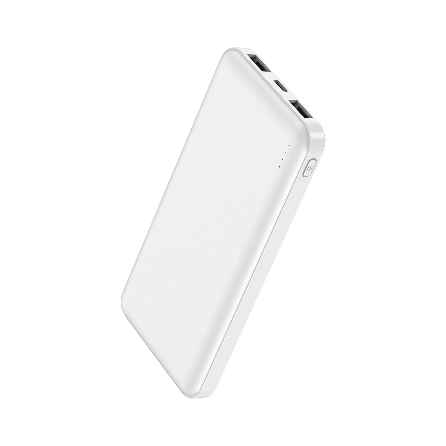 S1051 10000mAh Ultraslim quick charger with dual USB output & Type-c micro input power bank