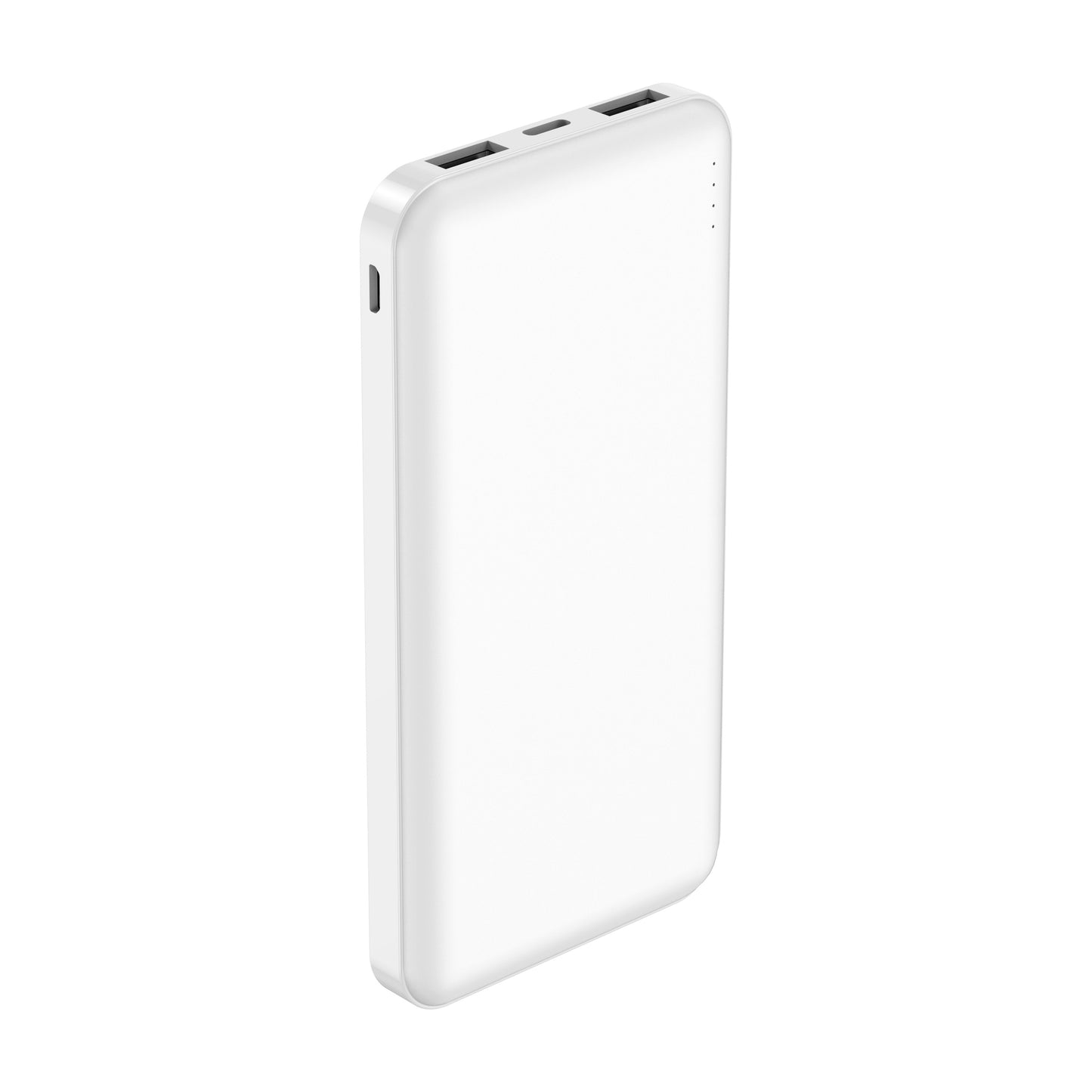 S1051 10000mAh Ultraslim quick charger with dual USB output & Type-c micro input power bank