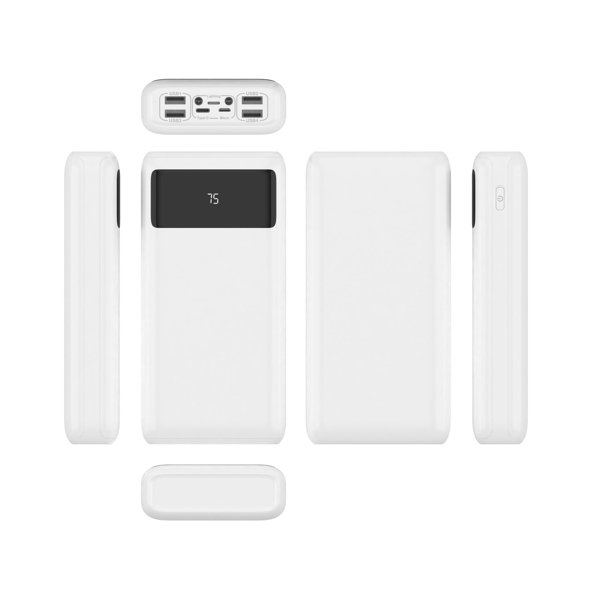 S3002 30000mAh  huge energy with LCD digital display power bank